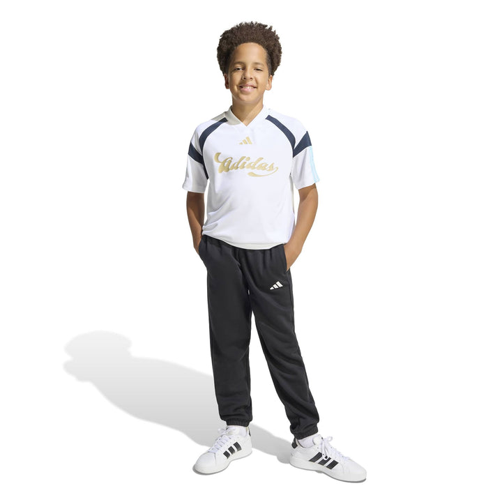 adidas J Hot Tee - mysink/white/purrub