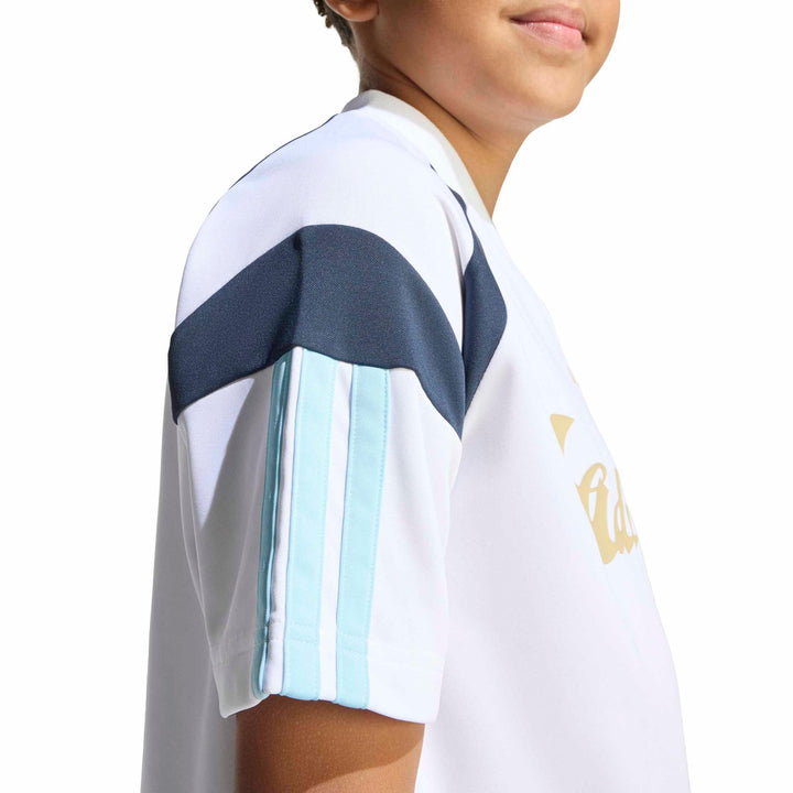 adidas J Hot Tee - mysink/white/purrub