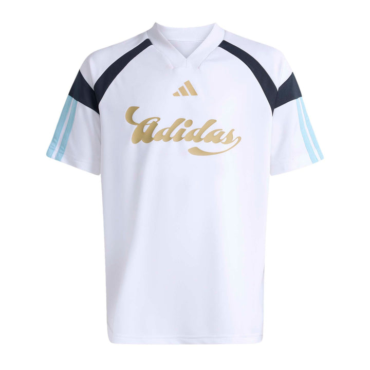 adidas J Hot Tee - mysink/white/purrub