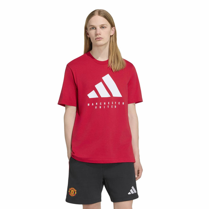adidas Mufc Dna Gr Tee - mufred