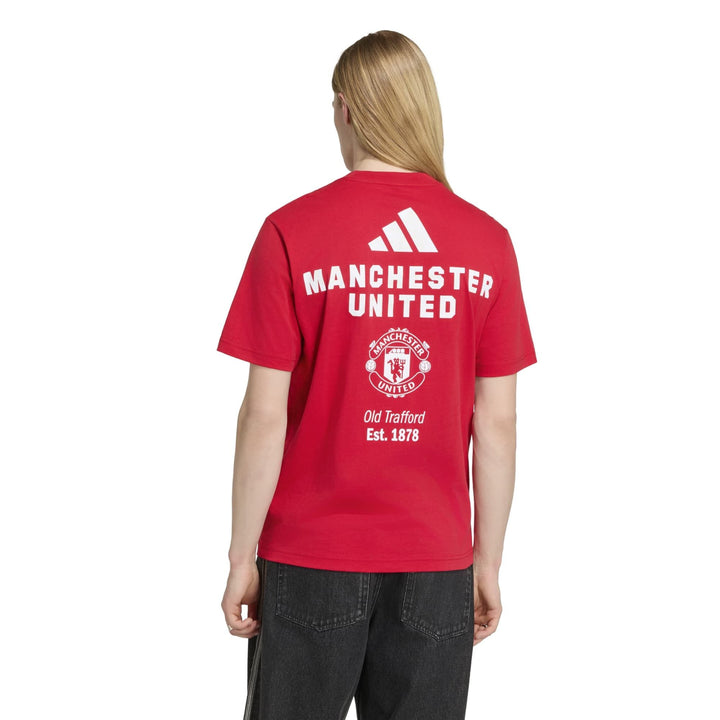 adidas Mufc Szn Gr Tee - mufred