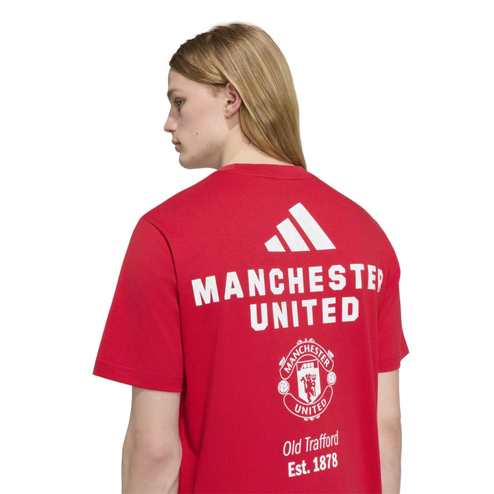 adidas Mufc Szn Gr Tee - mufred