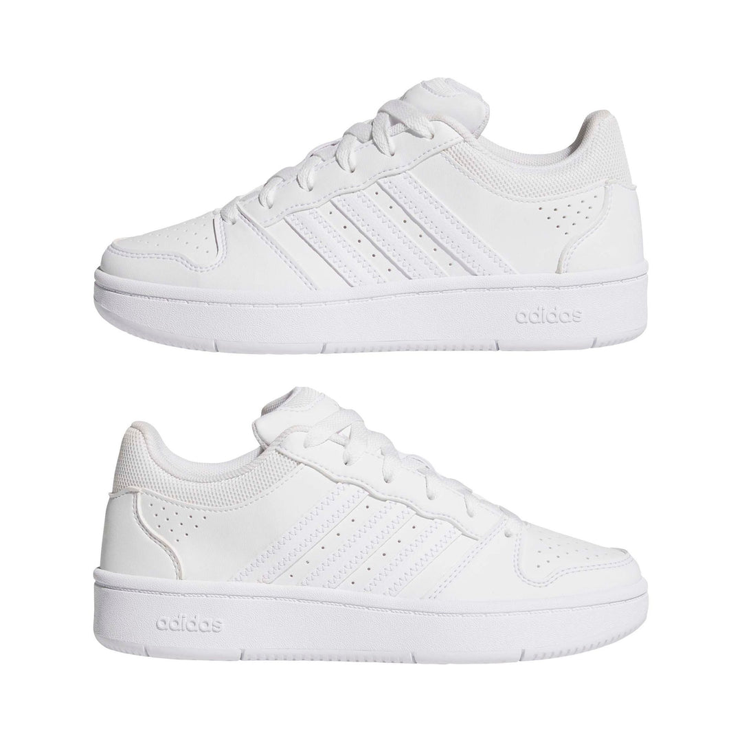 adidas Hoops Classic J - ftwwht/ftwwht/gretwo