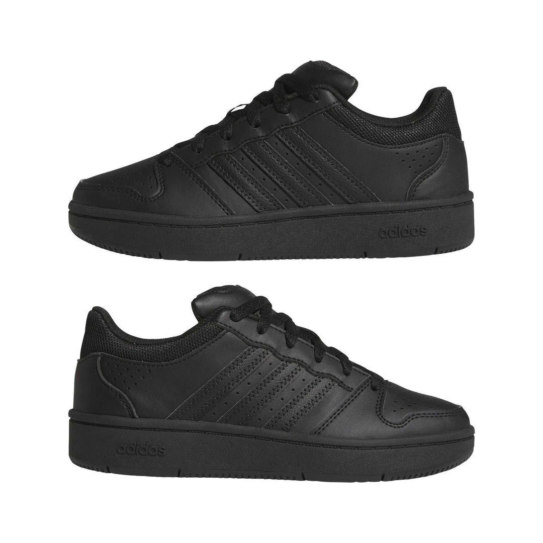 adidas Hoops Classic J - cblack/cblack/carbon
