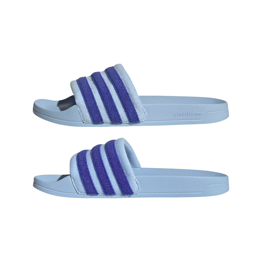 adidas Adilette Noshower - cwhite/blilil/almpnk