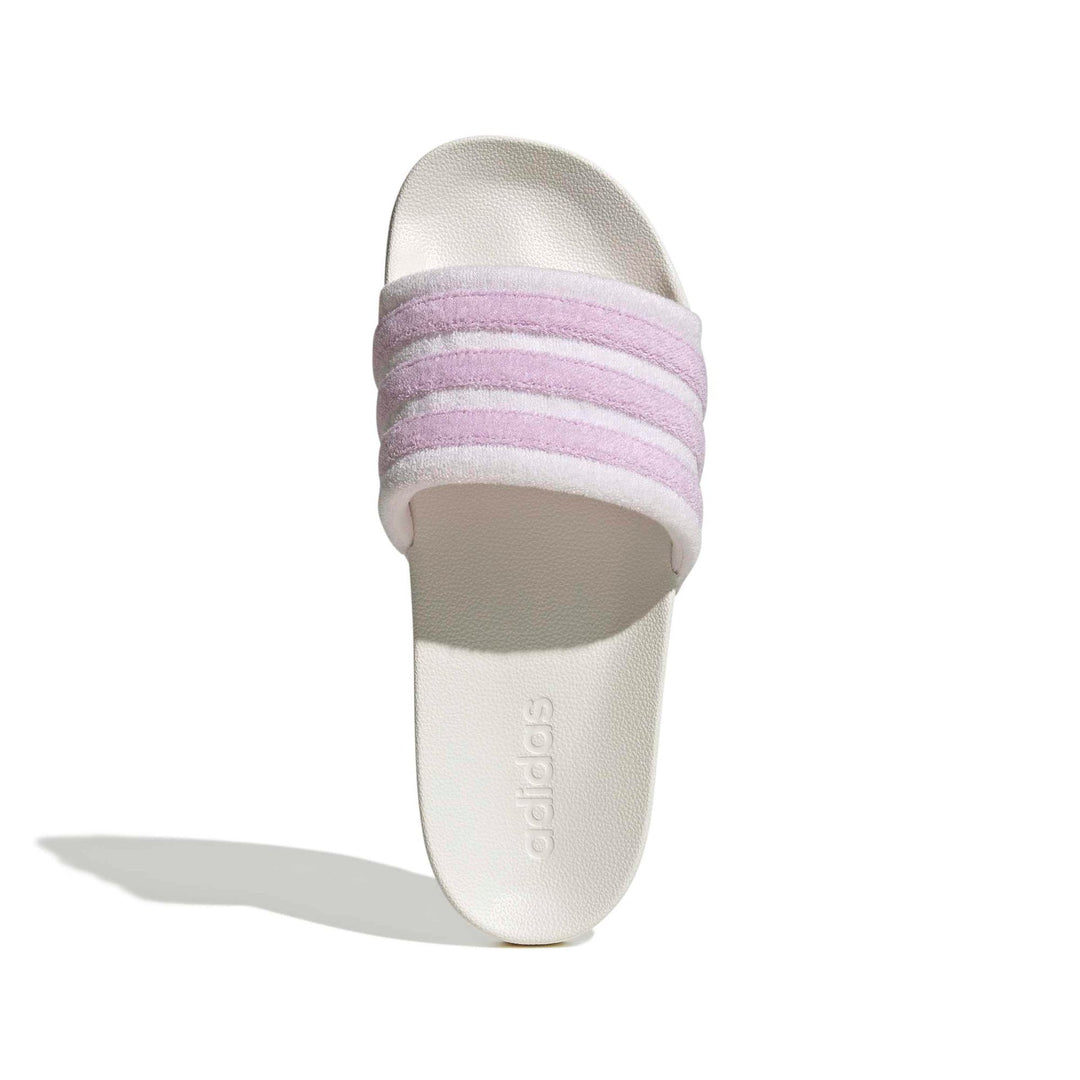 adidas Adilette Noshower - cwhite/blilil/almpnk