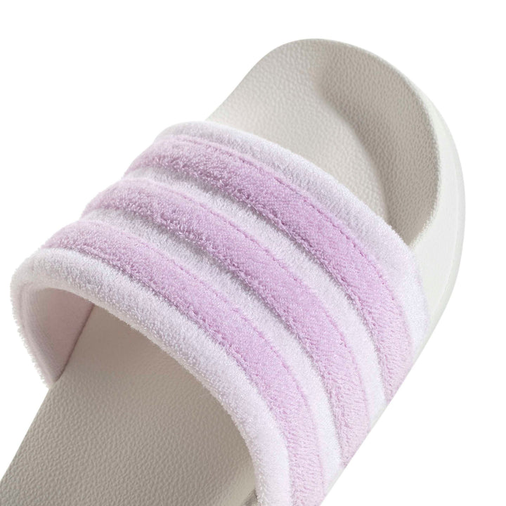 adidas Adilette Noshower - cwhite/blilil/almpnk