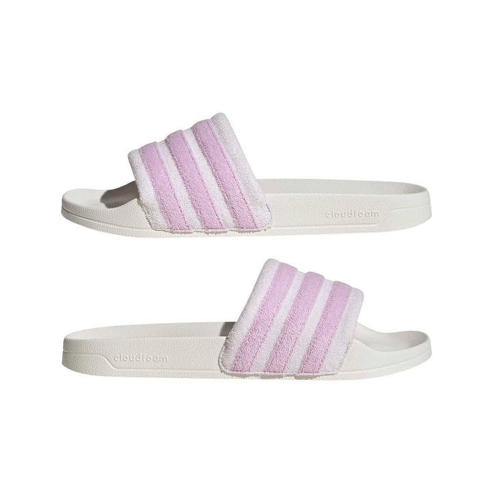 adidas Adilette Noshower - cwhite/blilil/almpnk