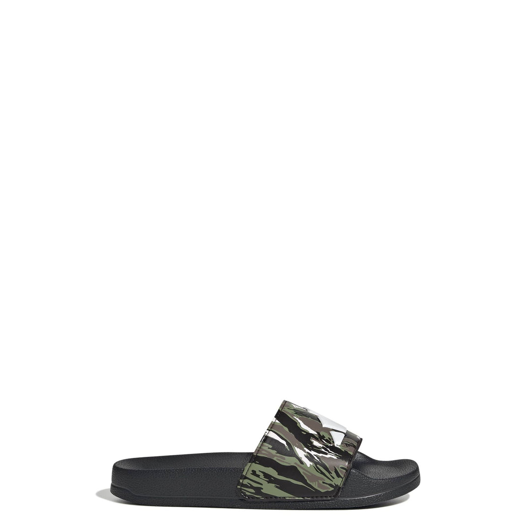 adidas Adilette Shower Logo K - cblack/cwhite/tengrn