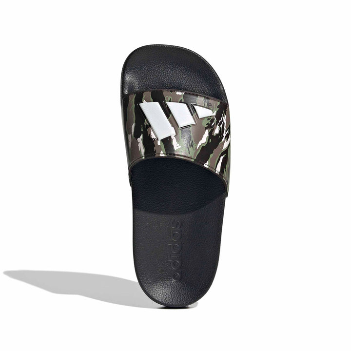 adidas Adilette Shower Logo K - cblack/cwhite/tengrn