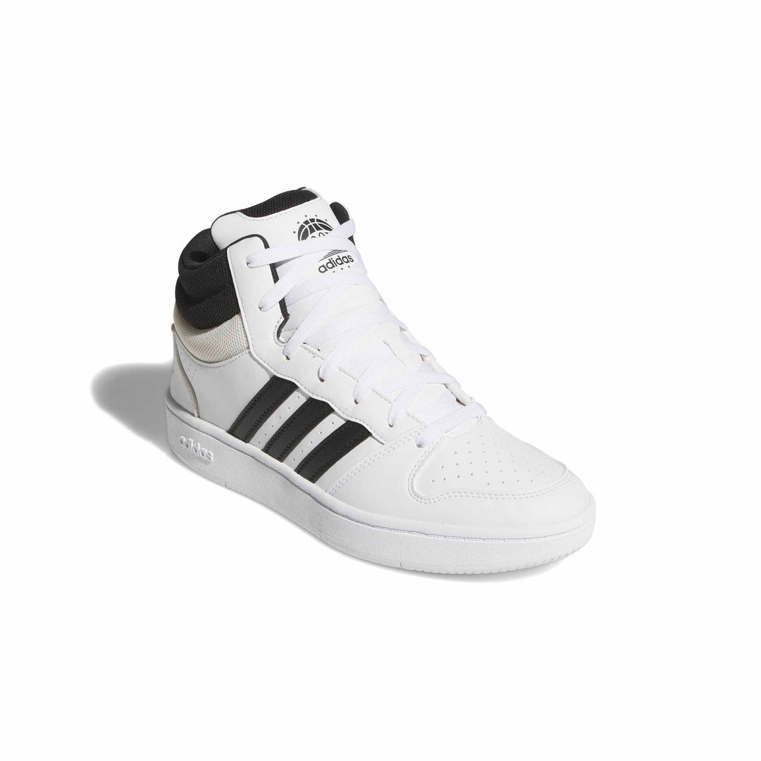adidas Hoops Mid Classic - ftwwht/cblack/orbgry