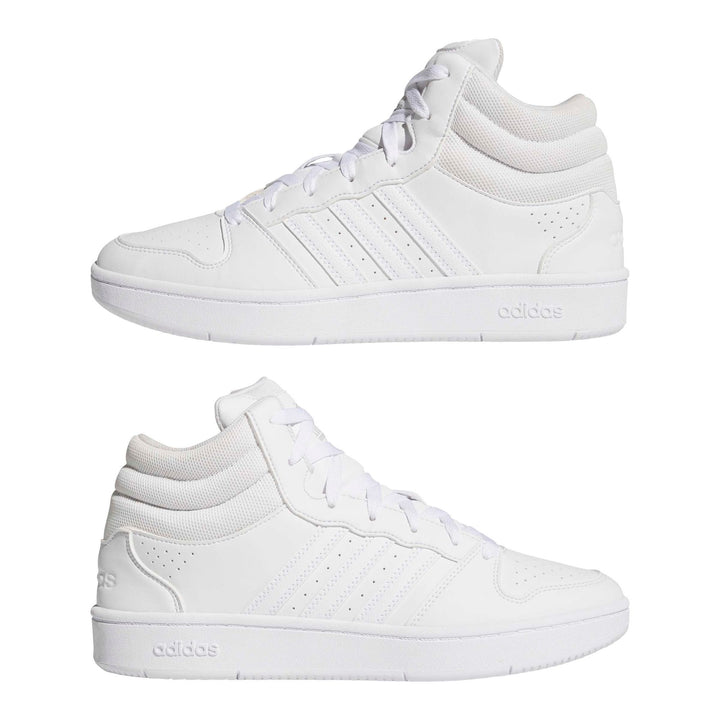 adidas Hoops Mid Classic - ftwwht/ftwwht/gretwo