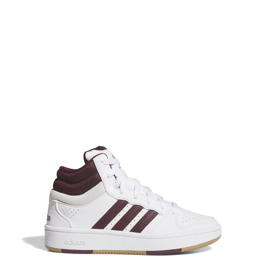 adidas Hoops Mid Classic J - ftwwht/prloin/orbgry