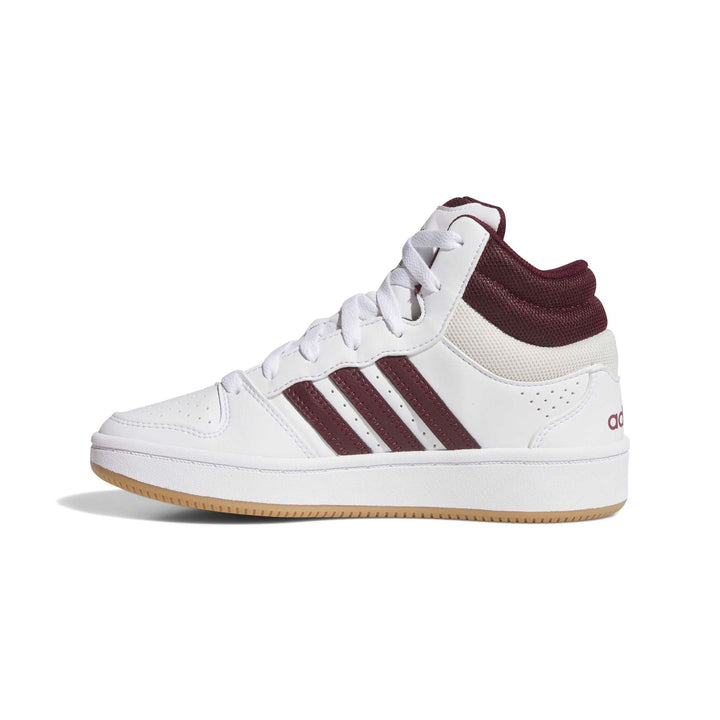 adidas Hoops Mid Classic J - ftwwht/prloin/orbgry