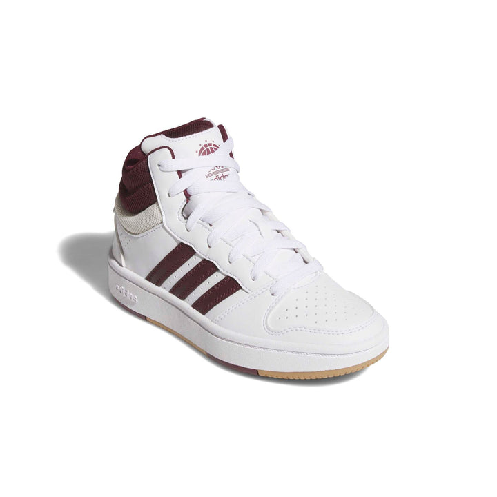 adidas Hoops Mid Classic J - ftwwht/prloin/orbgry