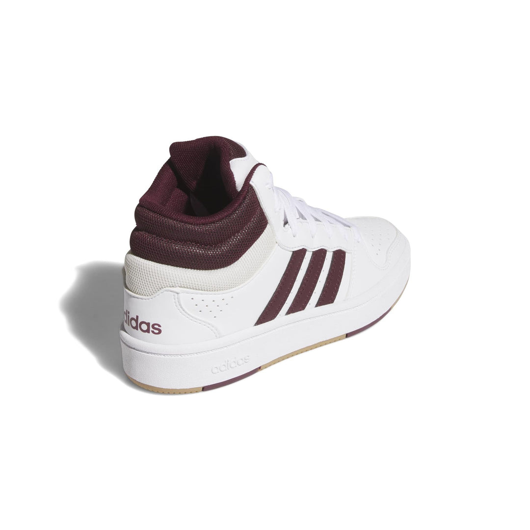 adidas Hoops Mid Classic J - ftwwht/prloin/orbgry