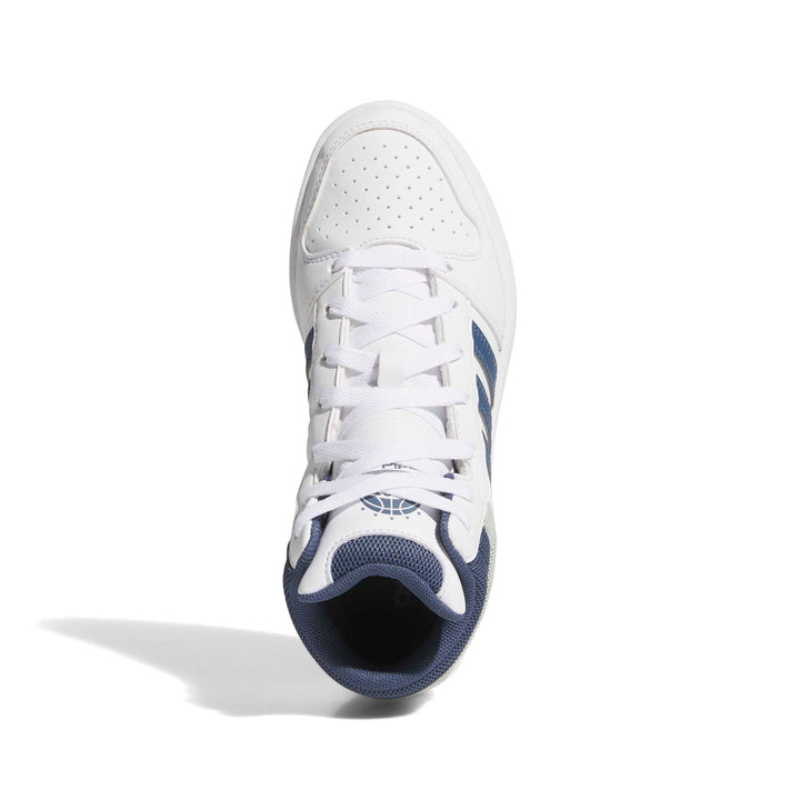 adidas Hoops Mid Classic J - ftwwht/prloin/orbgry