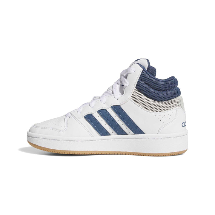 adidas Hoops Mid Classic J - ftwwht/prloin/orbgry