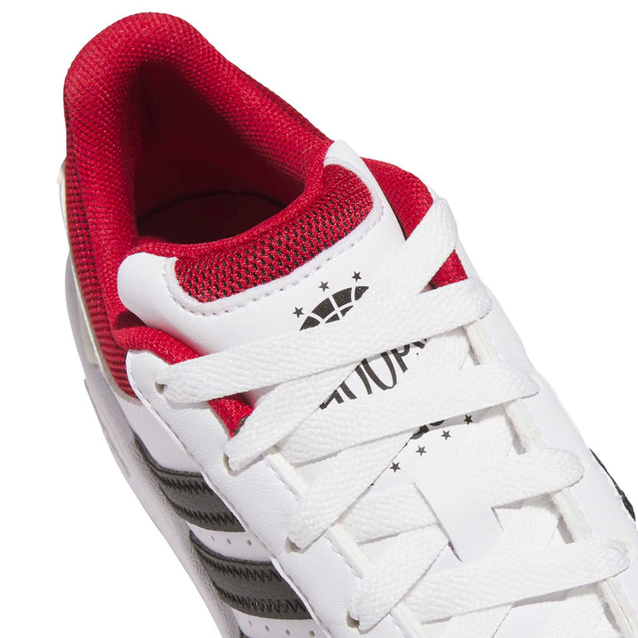 adidas Hoops Classic J - ftwwht/cblack/tmvire