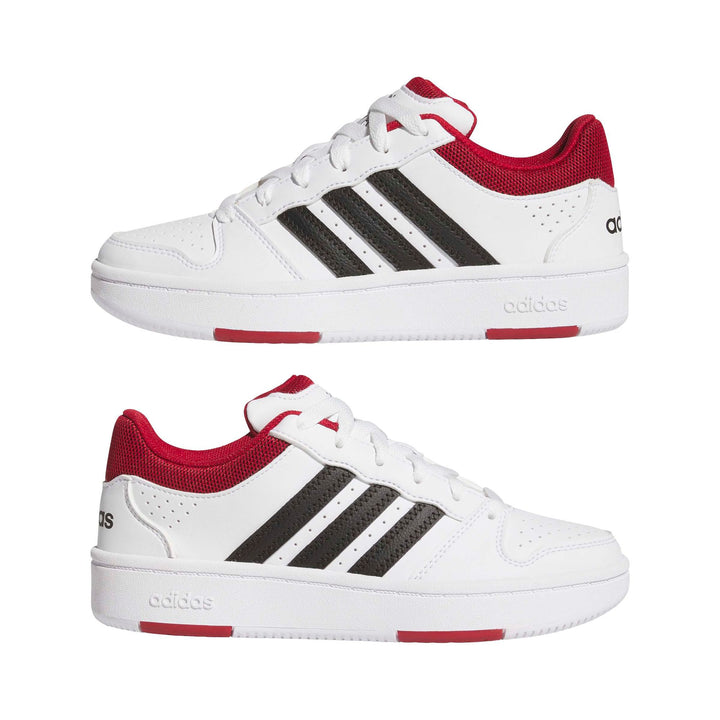 adidas Hoops Classic J - ftwwht/cblack/tmvire