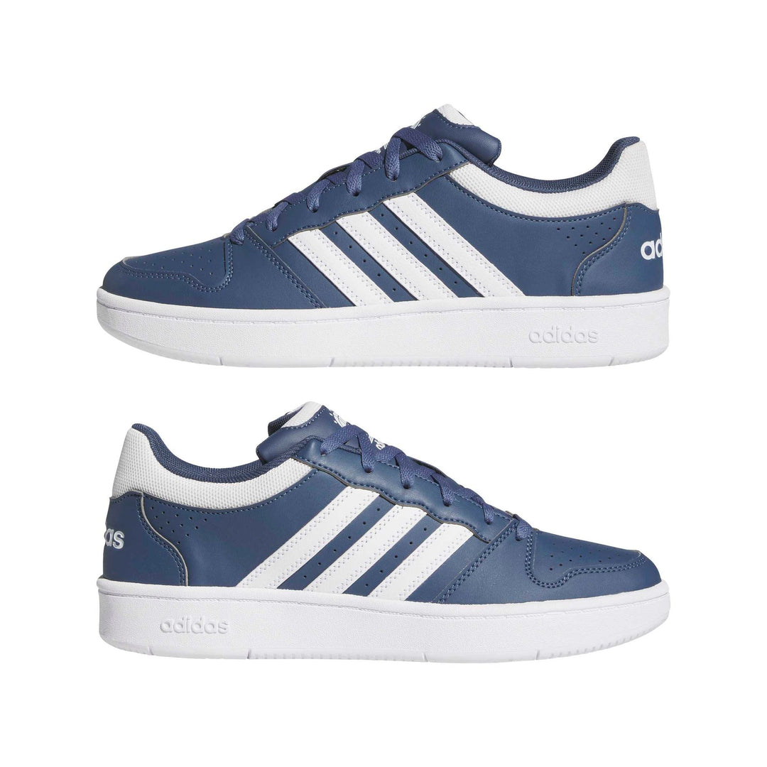 adidas Hoops Classic J - ftwwht/cblack/tmvire