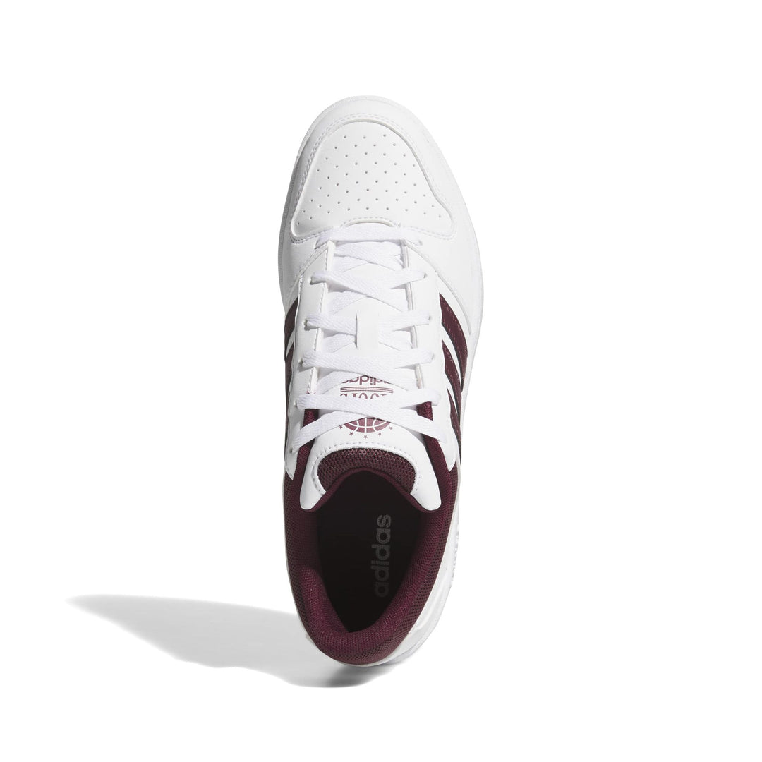 adidas Hoops Classic - ftwwht/maroon/ftwwht