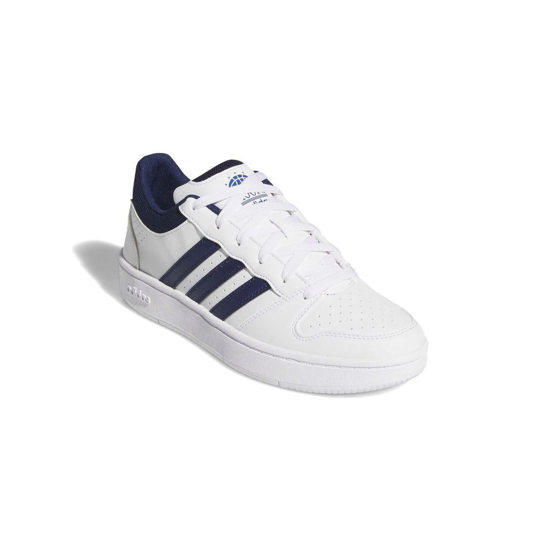 adidas Hoops Classic - ftwwht/dkblue/orbgry