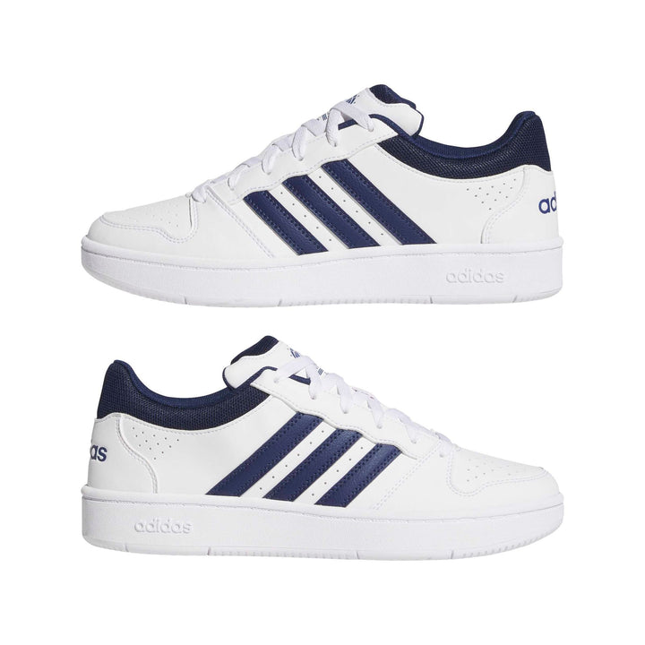 adidas Hoops Classic - ftwwht/dkblue/orbgry