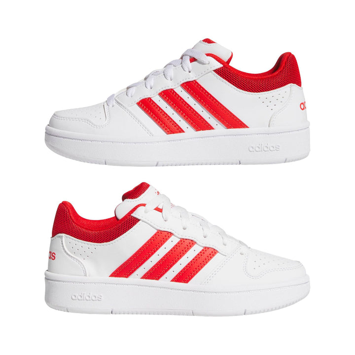 adidas Hoops Classic J - ftwwht/cblack/orbgry