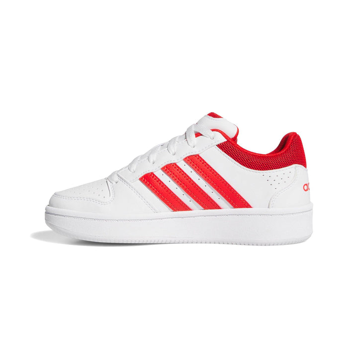 adidas Hoops Classic J - ftwwht/red/orbgry
