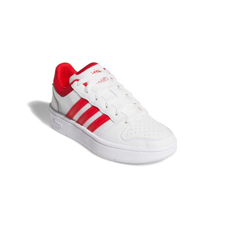 adidas Hoops Classic J - ftwwht/red/orbgry