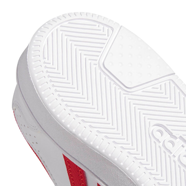 adidas Hoops Classic J - ftwwht/red/orbgry