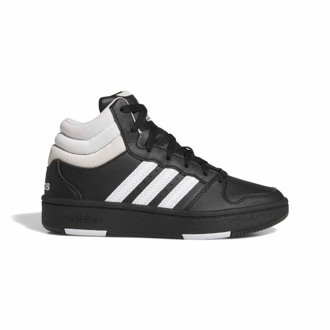 adidas Hoops Mid Classic J - cblack/ftwwht/orbgry