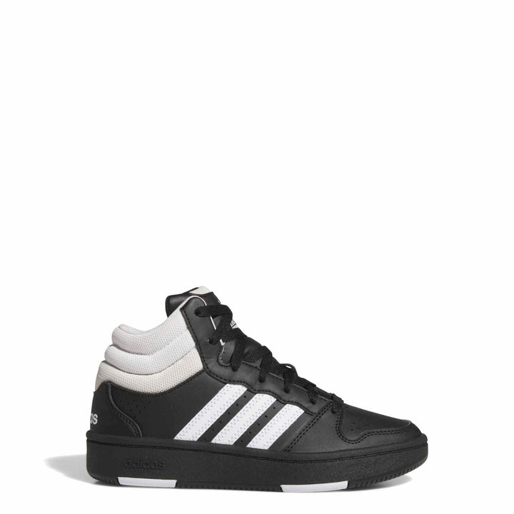 adidas Hoops Mid Classic J - cblack/ftwwht/orbgry