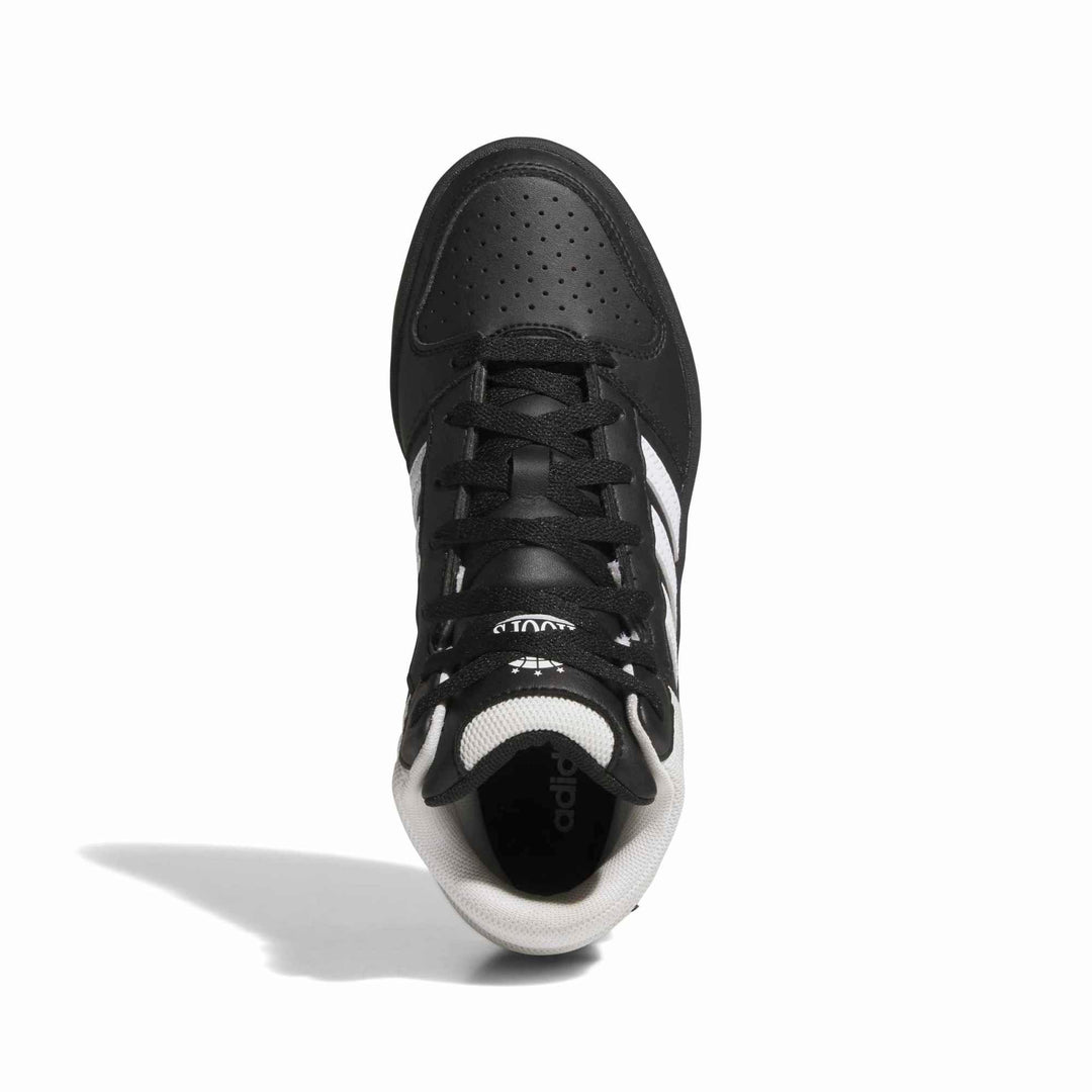 adidas Hoops Mid Classic J - cblack/ftwwht/orbgry