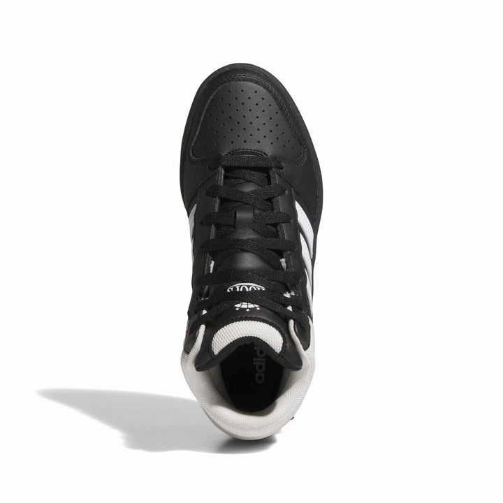 adidas Hoops Mid Classic J - cblack/ftwwht/orbgry