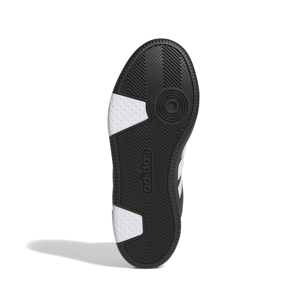 adidas Hoops Mid Classic J - cblack/ftwwht/orbgry