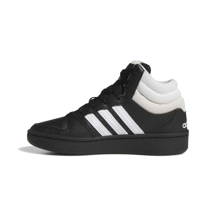 adidas Hoops Mid Classic J - cblack/ftwwht/orbgry