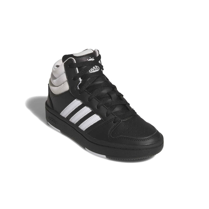 adidas Hoops Mid Classic J - cblack/ftwwht/orbgry