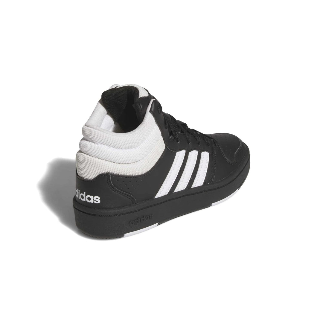 adidas Hoops Mid Classic J - cblack/ftwwht/orbgry