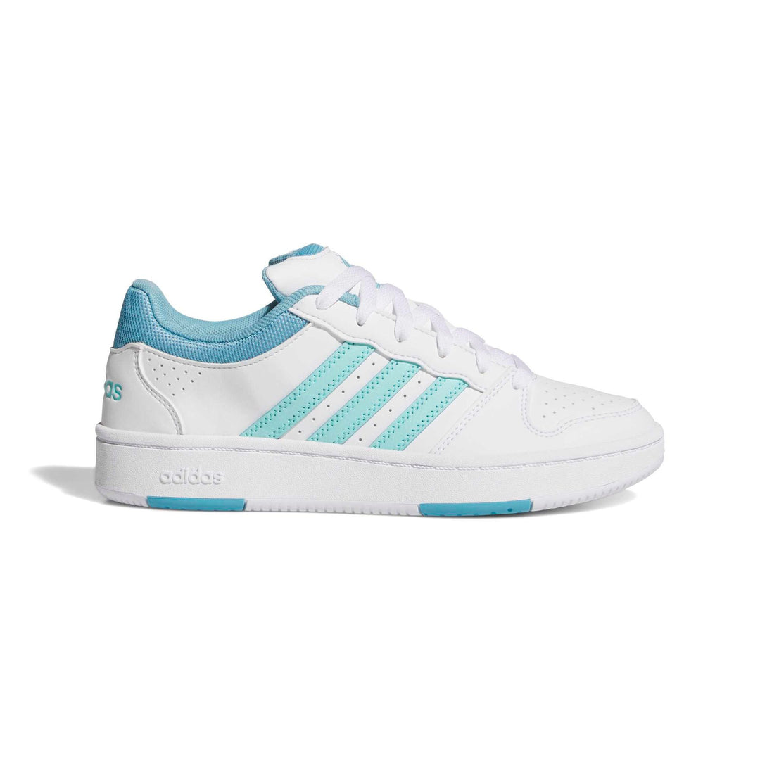 adidas Hoops Mid Classic J - ftwwht/cblack/orbgry