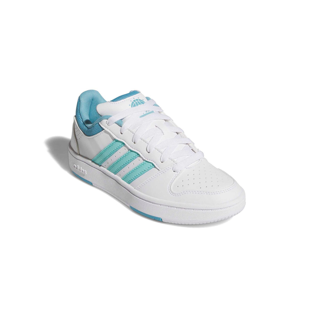 adidas Hoops Mid Classic J - ftwwht/cblack/orbgry
