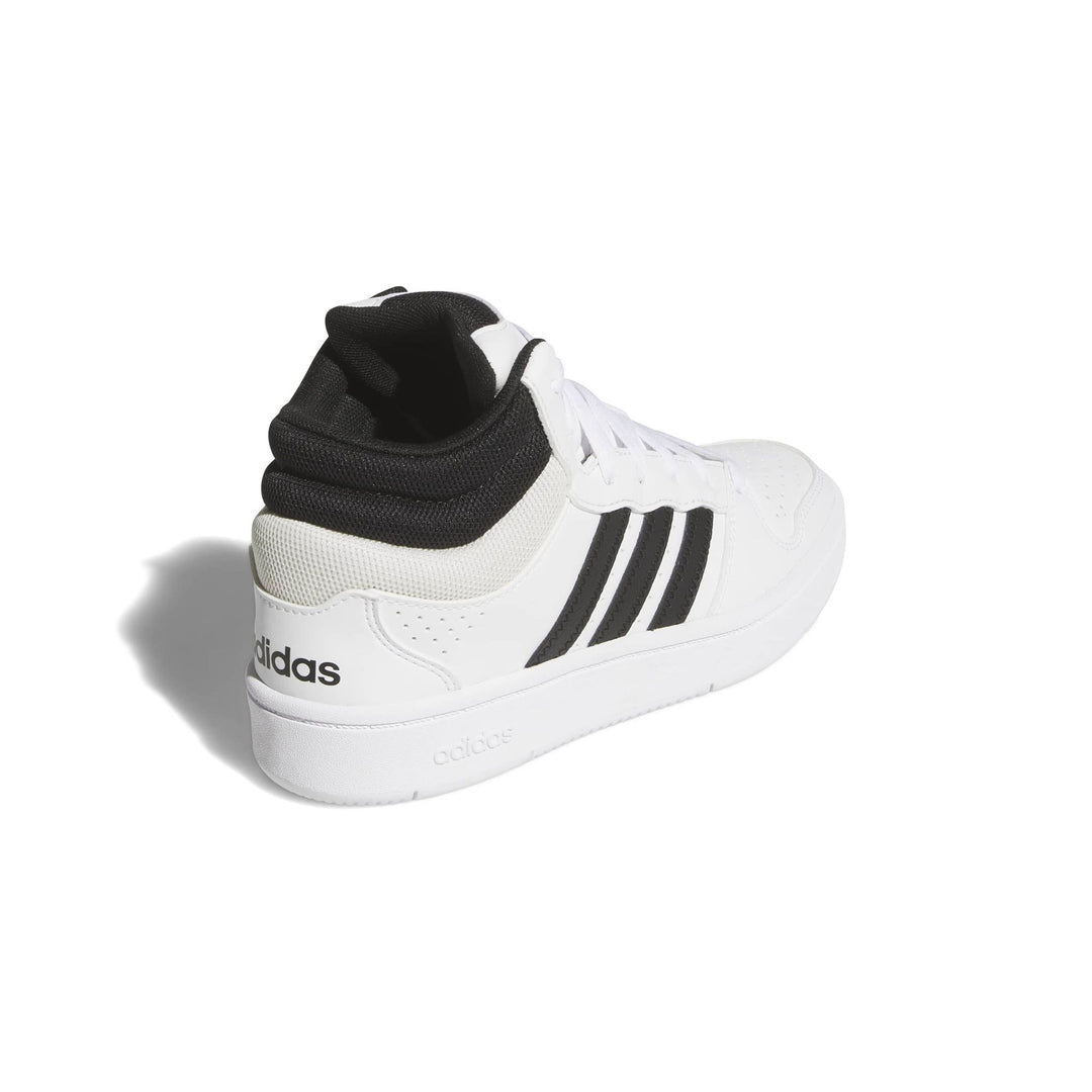 adidas Hoops Mid Classic J - ftwwht/cblack/orbgry