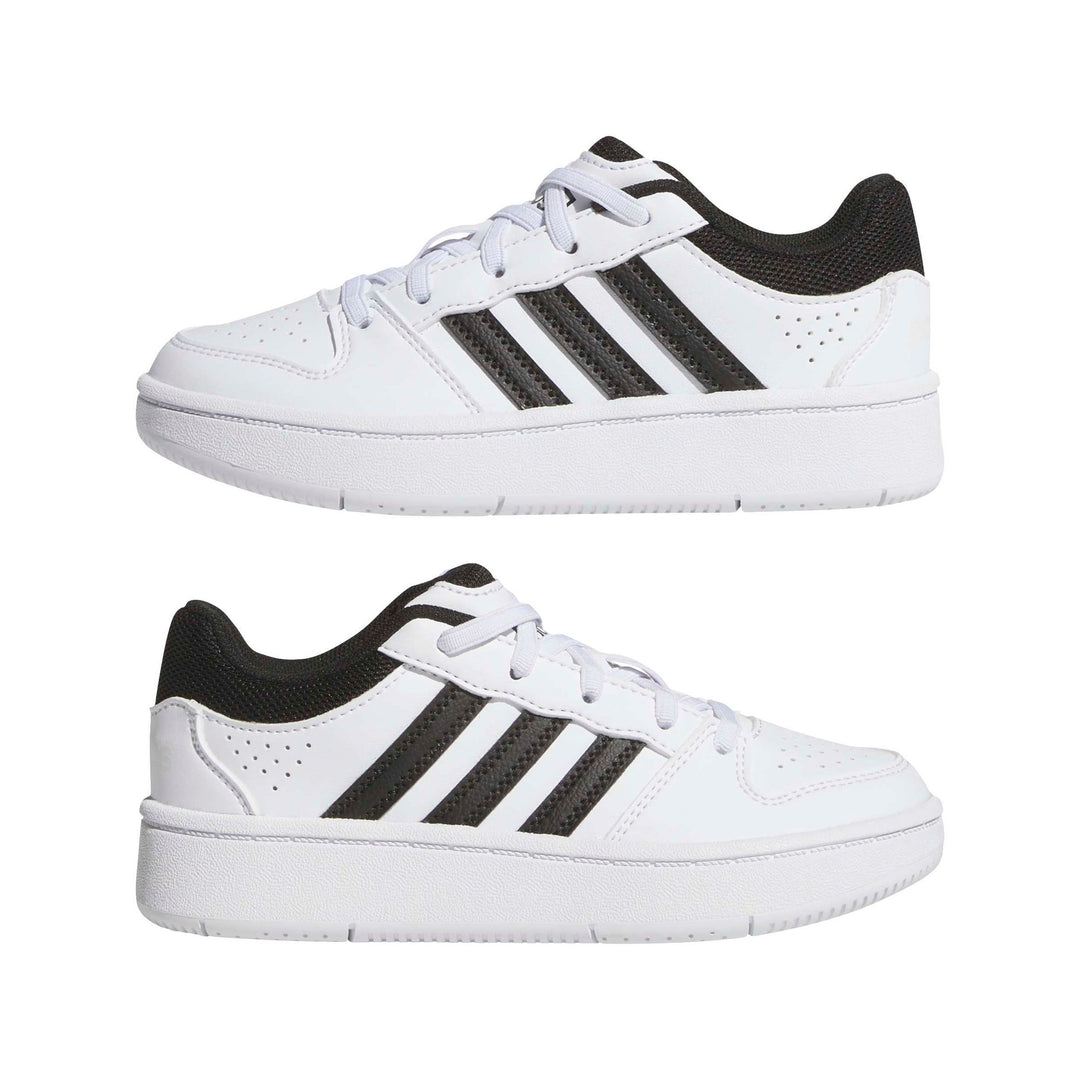 adidas Hoops Classic El C - ftwwht/cblack/orbgry
