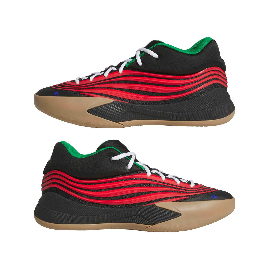 adidas Dame X - cblack/purrub/gum4