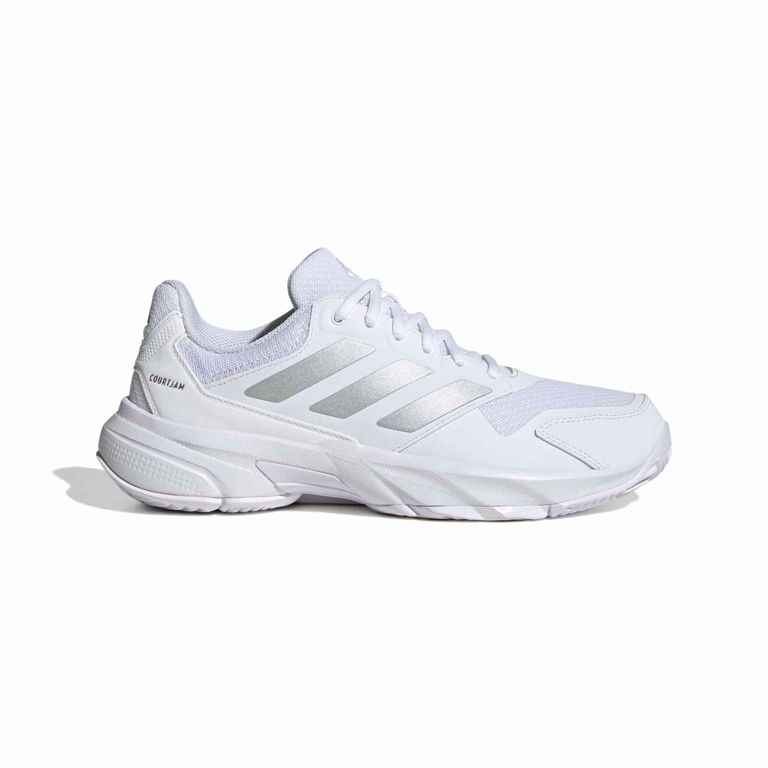adidas Courtjam Control 3 W - ftwwht/silvmt/fropur
