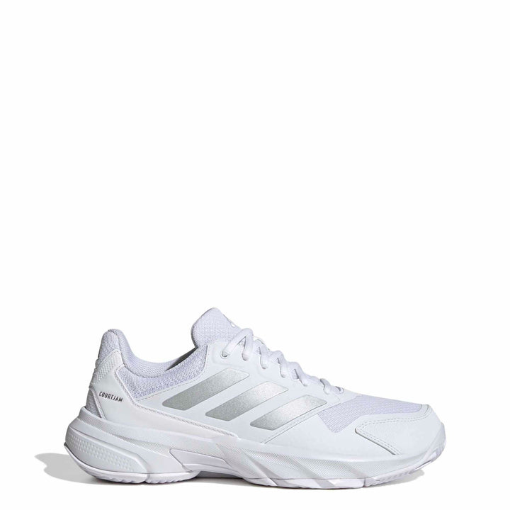 adidas Courtjam Control 3 W - ftwwht/silvmt/fropur