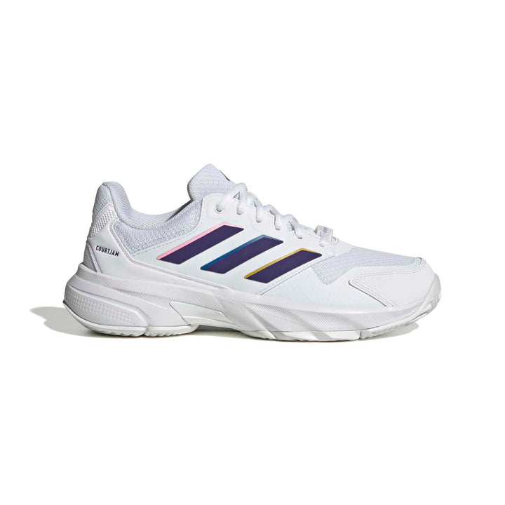 adidas Courtjam Control 3 W - ftwwht/cpurpl/ftwwht