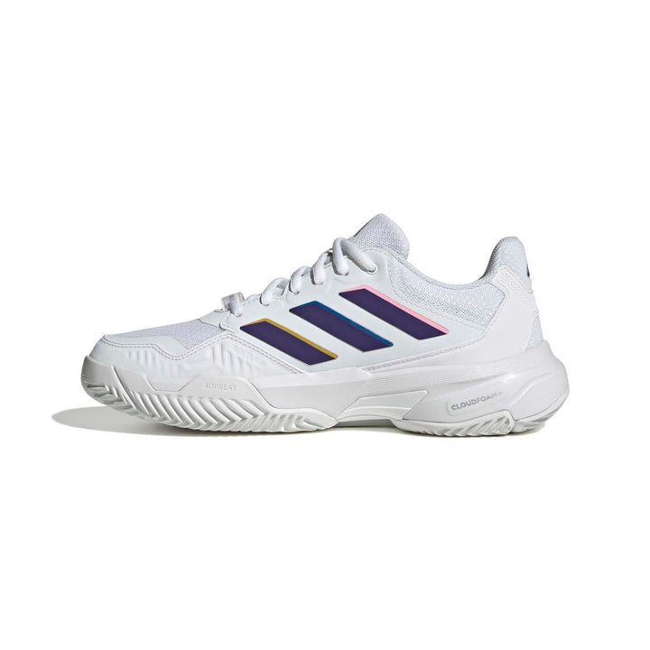 adidas Courtjam Control 3 W - ftwwht/cpurpl/ftwwht