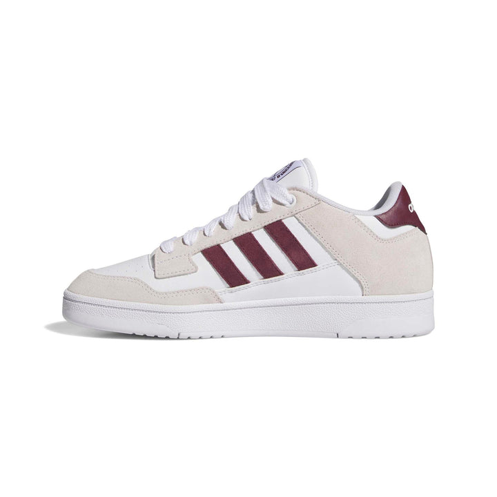 adidas Rapid Court Low - ftwwht/maroon/ftwwht